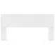 Onita White King Panel Headboard