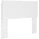 Onita White Full Panel Headboard