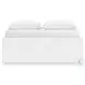 Onita White Platform Bedroom Set with 1 Side Storage
