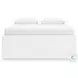 Onita White Platform Bedroom Set with 1 Side Storage