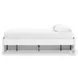 Onita White Platform Bedroom Set with 1 Side Storage
