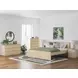 Onita Natural Panel Platform Bedroom Set