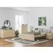 Onita Natural Platform Bedroom Set