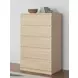 Onita Natural Youth Platform Bedroom Set