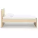 Onita Natural Twin Panel Platform Bed