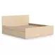 Onita Natural Panel Storage Platform Bedroom Set with 4 Drawers