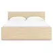 Onita Natural Queen Panel Platform Bed