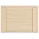 Onita Natural Full Panel Platform Bed
