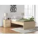 Onita Natural Youth Platform Bedroom Set