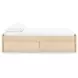 Onita Natural Queen Platform Storage Bed with 4 Drawers