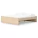 Onita Natural King Platform Storage Bed with 2 Drawers