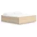 Onita Natural King Platform Storage Bed with 2 Drawers