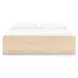 Onita Natural King Platform Storage Bed with 4 Drawers