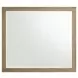 Newhall Vintage Oak Melamine Rectangular Dresser Mirror