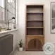Eclipse Bourbon And Walnut 78" High Bookcase Pier