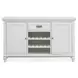 Harborwick White Dove 2 Door Server
