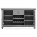 Harborwick Harbor Gray 2 Door Server