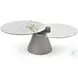 Eclipse White And Gray Swivel Coffee Table