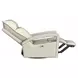 Barnard Del Mar Cream Leather Swivel Glider Power Recliner with USB Charging