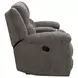 Branton Cabot Stone Manual Reclining Living Room Set with USB Charging