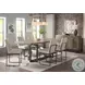 Eden Dune Extendable Counter Height Dining Room Set