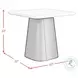 Yuri Black And White End Table