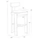 Briarstone Forest Green Upholstered Bar Stool