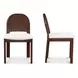 Emil Cream Upholstered Dining Chair Set of 2