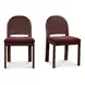 Emil Berry Upholstered Dining Chair Set of 2