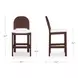 Emil Cream Upholstered Counter Height Stool