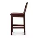 Emil Berry Upholstered Counter Height Stool