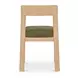 Oli Dark Green Upholstered Dining Chair Set of 2