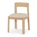 Oli Beige Upholstered Dining Chair Set of 2