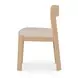 Oli Beige Upholstered Dining Chair Set of 2