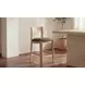 Oli Dark Green Upholstered Counter Height Stool