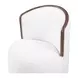 Rossi Cream Upholstered Swivel Dining Chair