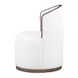Rossi Cream Upholstered Swivel Dining Chair