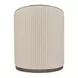 Rossi Beige Upholstered Swivel Dining Chair