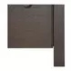Loren Dark Brown 2 Drawer Small Nightstand