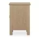 Loren Natural 2 Drawer Small Nightstand