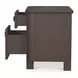 Loren Dark Brown 2 Drawer Large Nightstand