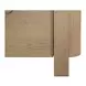Loren Natural 2 Drawer Large Nightstand