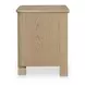 Loren Natural 2 Drawer Large Nightstand
