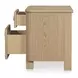 Loren Natural 2 Drawer Large Nightstand