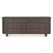 Loren Dark Brown 6 Drawer Dresser