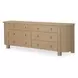 Loren Natural 6 Drawer Dresser