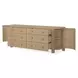Loren Natural 6 Drawer Dresser