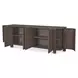 Loren Dark Brown 6 Door Sideboard