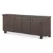Loren Dark Brown 6 Door Sideboard