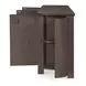 Loren Dark Brown 6 Door Sideboard
